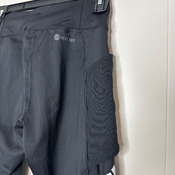 NWT Adidas TENNIS MATCH TIGHTS Black, Women’s Size S - Picture 7 of 16